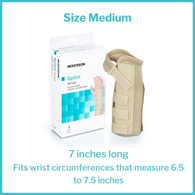 McKesson 155-79-87075-McKesson Right Wrist Splint, Medium, Wrist, Hand & Finger Supports