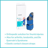 McKesson 155-79-87114-McKesson Left Thumb Splint, Small/Medium, Wrist, Hand & Finger Supports