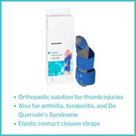 McKesson 155-79-87117-McKesson Right Thumb Splint, Large/Extra Large, Wrist, Hand & Finger Supports
