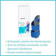 McKesson 155-79-87118-McKesson Left Thumb Splint, Large/Extra Large, Wrist, Hand & Finger Supports