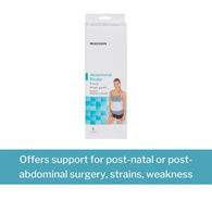 McKesson 155-79-89071-McKesson 3-Panel Abdominal Support, Medium/Large, Torso Braces