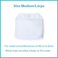 McKesson 155-79-89071-McKesson 3-Panel Abdominal Support, Medium/Large, Torso Braces