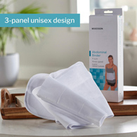 McKesson 155-79-89210-McKesson 3-Panel Abdominal Binder, Large/Extra Large, Torso Braces