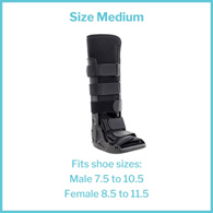 McKesson 155-79-95495-McKesson Standard Walker Boot, Medium, Ankle Braces & Foot Supports