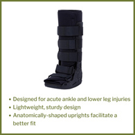 McKesson 155-79-95498-McKesson Standard Walker Boot, Extra Large, Ankle Braces & Foot Supports