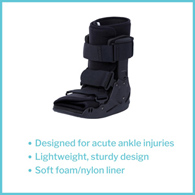 McKesson 155-79-95502-McKesson Standard Walker Boot, Extra Small, Ankle Braces & Foot Supports