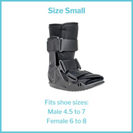 McKesson 155-79-95503-McKesson Standard Walker Boot, Small, Ankle Braces & Foot Supports