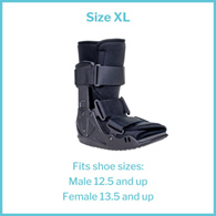 McKesson 155-79-95508-McKesson Standard Walker Boot, Extra Large, Ankle Braces & Foot Supports