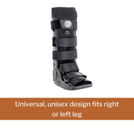 McKesson 155-79-95517 Pneumatic/Adjustable Air Walker Boot, Large, Ankle Braces & ft Supports (EA/1)