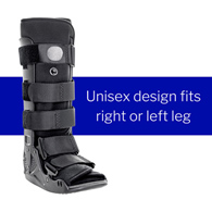 McKesson 155-79-95518 Pneumatic/Adjustable Air Walker Boot, Extra Large, Ankle Braces & ft Supports (EA/1)