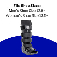 McKesson 155-79-95518 Pneumatic/Adjustable Air Walker Boot, Extra Large, Ankle Braces & ft Supports (EA/1)