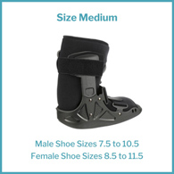 McKesson 155-79-95525 Pneumatic/Adjustable Air Walker Boot, Medium, Ankle Braces & ft Supports (EA/1)