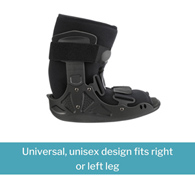 McKesson 155-79-95527 Low Top Pneumatic/Adjustable Air Walker Boot, Large, Ankle Braces & ft Supports (EA/1)