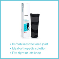 McKesson 155-79-96012-McKesson Knee Immobilizer, 12-Inch Length, One Size Fits Most, Knee Braces