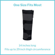 McKesson 155-79-96014-McKesson Knee Immobilizer, 14-Inch Length, One Size Fits Most, Knee Braces