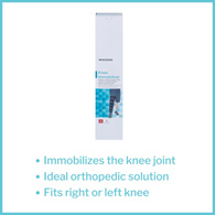 McKesson 155-79-96016-McKesson Knee Immobilizer, 16-Inch Length, One Size Fits Most, Knee Braces