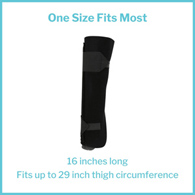 McKesson 155-79-96016-McKesson Knee Immobilizer, 16-Inch Length, One Size Fits Most, Knee Braces
