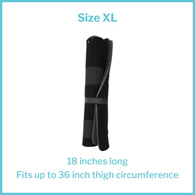 McKesson 155-79-96018-McKesson Knee Immobilizer, 18-Inch Length, Extra Large, Knee Braces