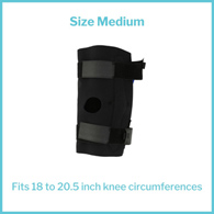 McKesson 155-81-82395-McKesson Hinged Knee Brace, Medium, Knee Braces