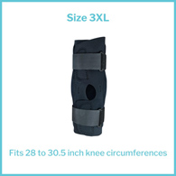McKesson 155-81-82399-10-McKesson Hinged Knee Brace, 3X-Large, Knee Braces