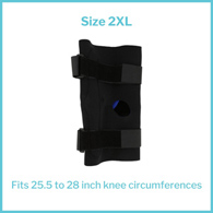 McKesson 155-81-82399-McKesson Hinged Knee Brace, 2X-Large, Knee Braces