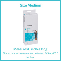 McKesson 155-81-87305 Right Wrist Splint with Abducted Thumb, Medium, Wrist, Hand & Finger Supports (EA/1)