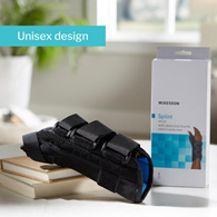 McKesson 155-81-87307 Right Wrist Splint with Abducted Thumb, Large, Wrist, Hand & Finger Supports (EA/1)