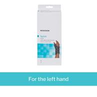 McKesson 155-81-87313 Left Wrist Splint with Abducted Thumb, Small, Wrist, Hand & Finger Supports (EA/1)