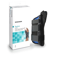 McKesson 155-81-87313 Left Wrist Splint with Abducted Thumb, Small, Wrist, Hand & Finger Supports (EA/1)