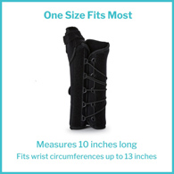 McKesson 155-81-87480 Right Wrist Splint with Abducted Thumb, One Size Fits Most, Wrist, Hand & Finger (EA/1)