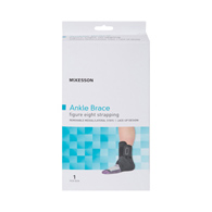 McKesson 155-81-97042 Low Profile/Open Heel/Open Toe Ankle Brace, Extra Small, Ankle Braces & ft (EA/1)