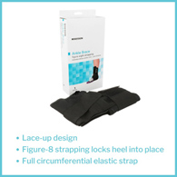 McKesson 155-81-97045 Low Profile/Open Heel/Open Toe Ankle Brace, Medium, Ankle Braces & ft Supports (EA/1)