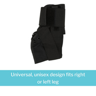 McKesson 155-81-97045 Low Profile/Open Heel/Open Toe Ankle Brace, Medium, Ankle Braces & ft Supports (EA/1)