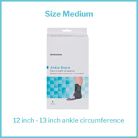 McKesson 155-81-97045 Low Profile/Open Heel/Open Toe Ankle Brace, Medium, Ankle Braces & ft Supports (EA/1)