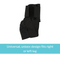 McKesson 155-81-97047 Low Profile Open Heel Open Toe Ankle Brace, Large, Ankle Braces & ft Supports (EA/1)