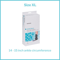 McKesson 155-81-97048 Low Profile Open Heel Open Toe Ankle Brace, Extra Large, Ankle Braces & ft Supports (EA/1)
