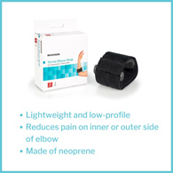 McKesson 155-BH-194-McKesson Elbow Support Strap, One Size Fits Most, Arm Supports