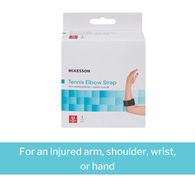 McKesson 155-BH-194-McKesson Elbow Support Strap, One Size Fits Most, Arm Supports