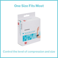 McKesson 155-BH-194-McKesson Elbow Support Strap, One Size Fits Most, Arm Supports
