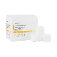 McKesson 16-010 Non-Sterile Conforming Bandage, 1 in x 1-7/10 yd (CS/96)