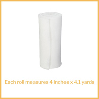 McKesson 16-013 Non-Sterile Conforming Bandage, 4 in x 4.1 yd (BG/12)