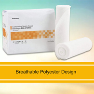 McKesson 16-014 Non-Sterile Conforming Bandage, 6 in x 4.1 yd (CS/48)