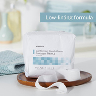 McKesson 16-016-McKesson Sterile Conforming Bandage, 1 Inch x 1-7/10 Yard, Compression Bandage (CS)