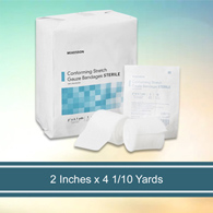 McKesson 16-017-McKesson Sterile Conforming Bandage, 2 Inch x 4-1/10 Yard, Compression Bandage (BG)