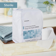 McKesson 16-018-McKesson Sterile Conforming Bandage, 3 Inch x 4-1/10 Yard, Compression Bandage (BG)