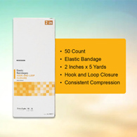 McKesson 16-1033-2 Medi-Pak Performance Premium Elastic Bandage-50/CS