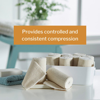 McKesson 16-1033-4 Medi-Pak Performance Premium Elastic Bandage-10/Box