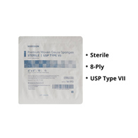 McKesson 16-193-McKesson Sterile USP Type VII Gauze Sponge, 4 x 4 Inch, Sponges & Pads (CS)