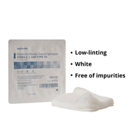 McKesson 16-193-McKesson Sterile USP Type VII Gauze Sponge, 4 x 4 Inch, Sponges & Pads (CS)
