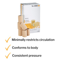 McKesson 16-3303 Medi-Pak Latex Performance Cohesive Bandage-24/Case